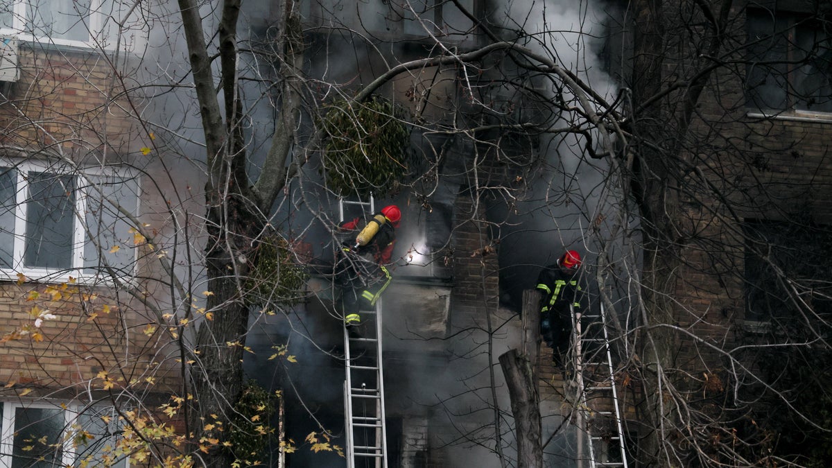 Kyiv under attack