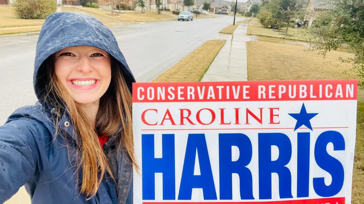 Newly Elected TX State Rep Caroline Harris canvassing