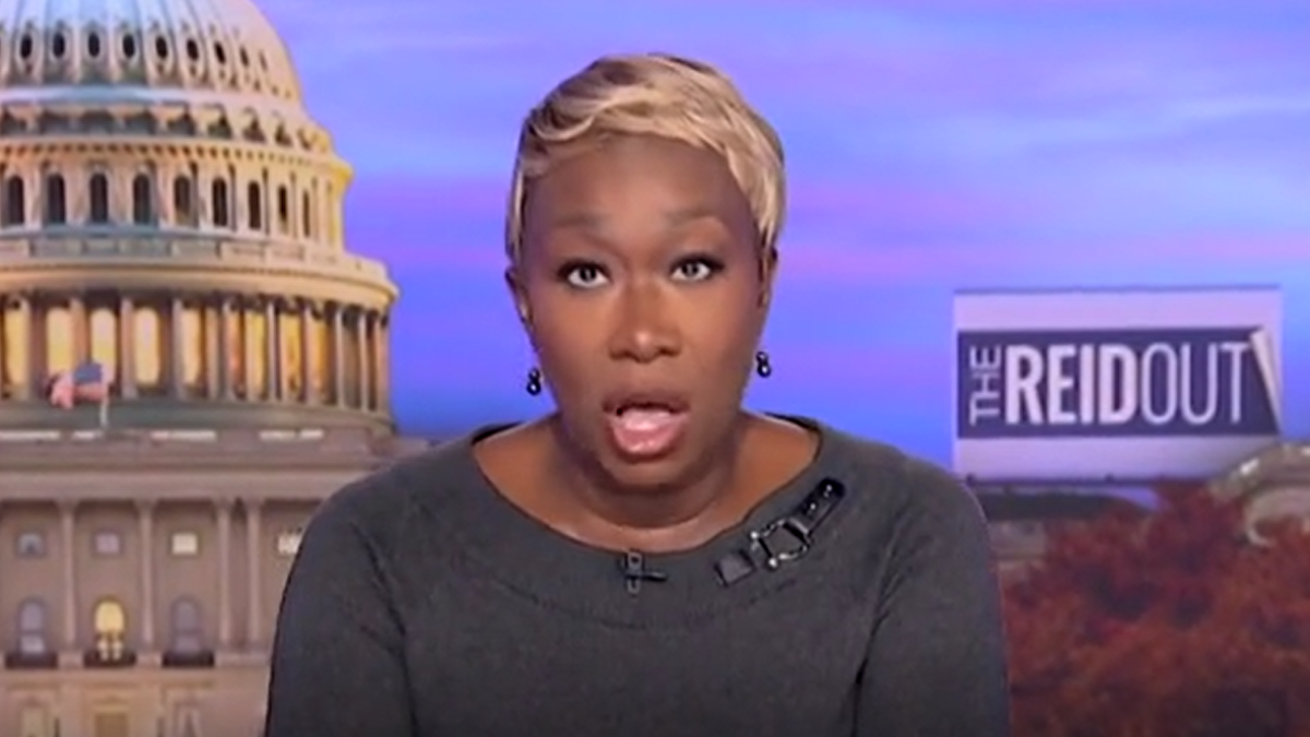 MSNBC host Joy Reid offers political commentary on an episode of The Reidout