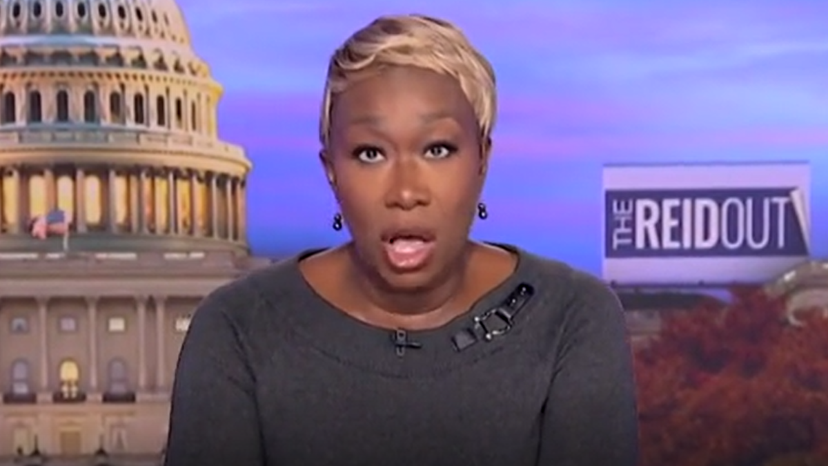 MSNBC host Joy Reid offers political commentary on an episode of The Reidout