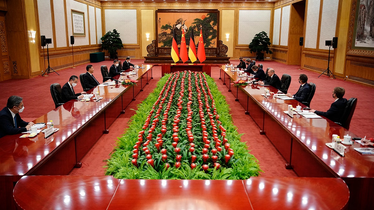 Great Hall of the People in Beijing, China