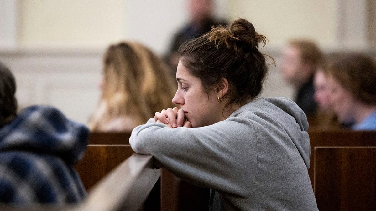 praying in church