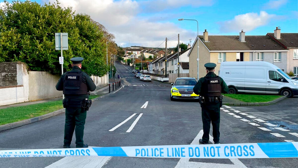 Northern Ireland police attack