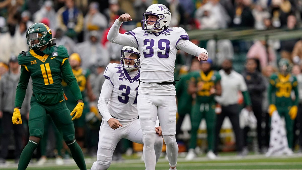 Griffin Kell after hitting game winning field goal