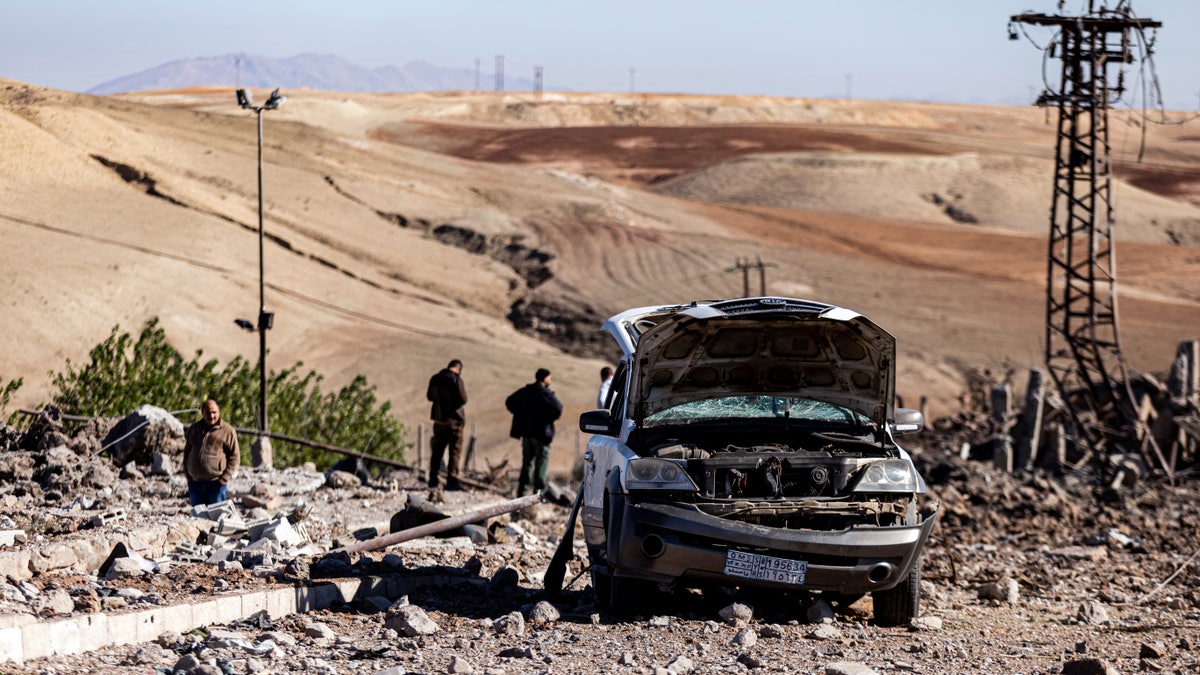 Turkish airstrike damage