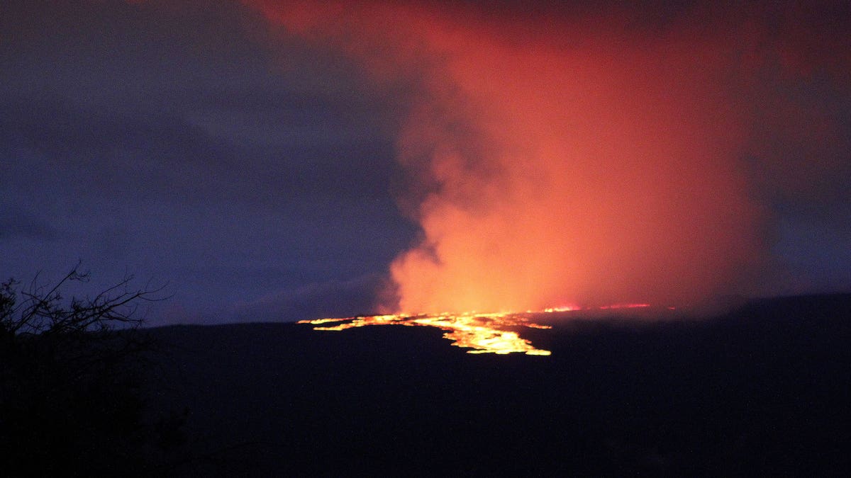 Hawaii authorities issue alert as giant volcano Mauna Loa wakes up after 38 years