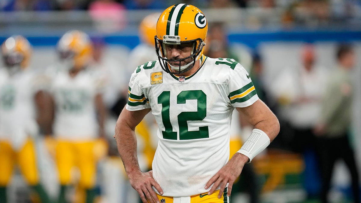 Aaron Rodgers disappointed