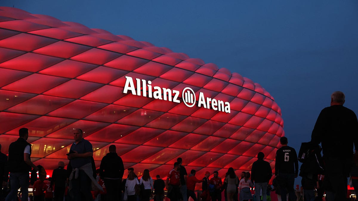 Exterior of Allianz Arena