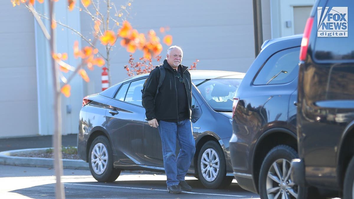 FBI Team members arrives at Moscow, Idaho police department on Thanksgiving