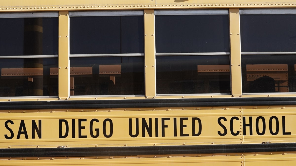 San Diego Unified School District bus