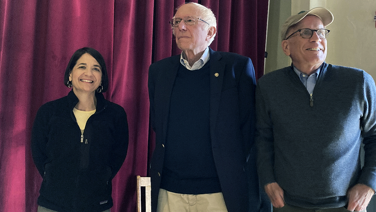 Becca Balint, Bernie Sanders, Peter Welch