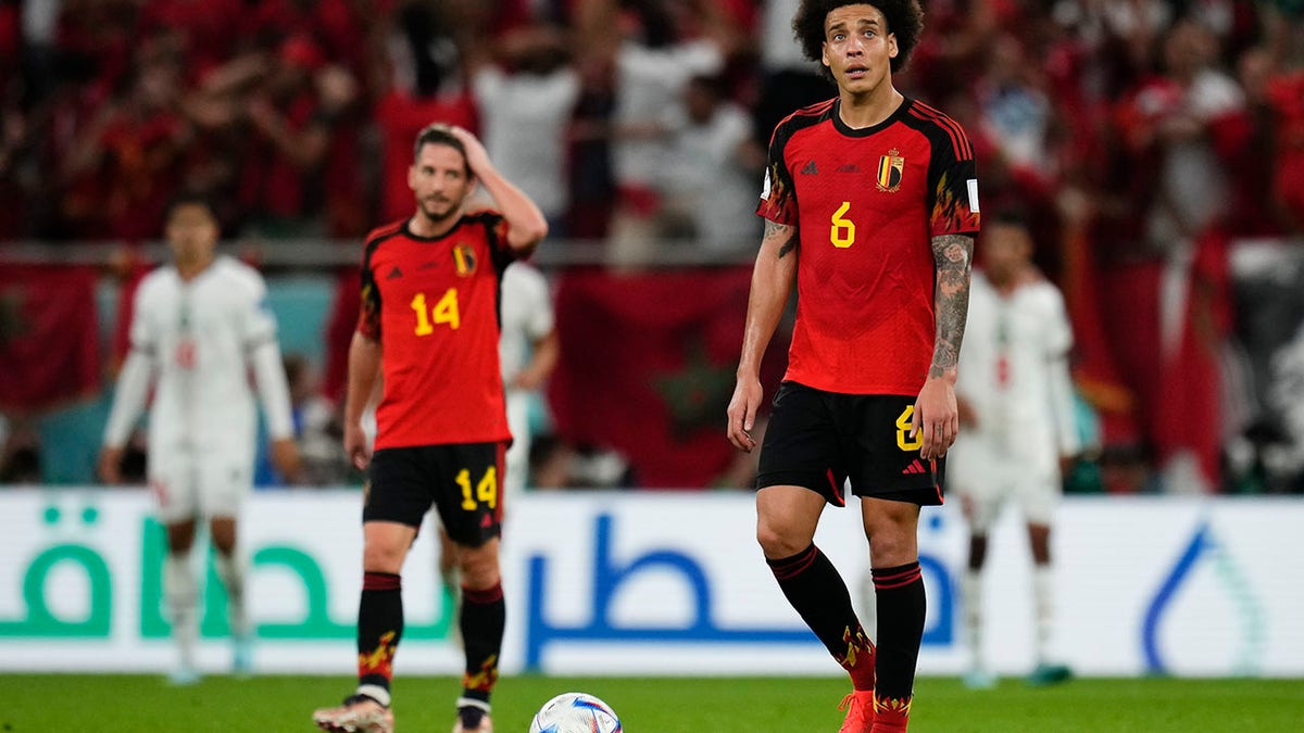 Belgium players stunned