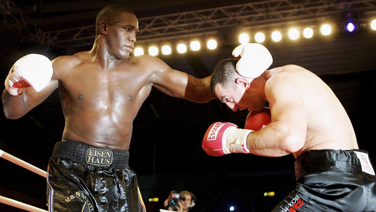 Heavyweight fight in Hamburg