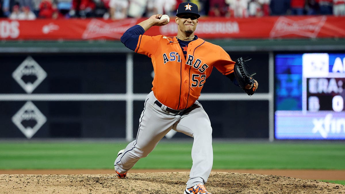 2022 World Series: Astros' Bryan Abreu admits he didn't realize Game 4  no-hitter was even happening