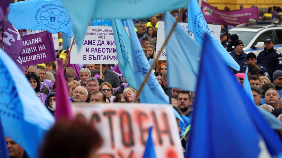 Bulgaria inflation protest