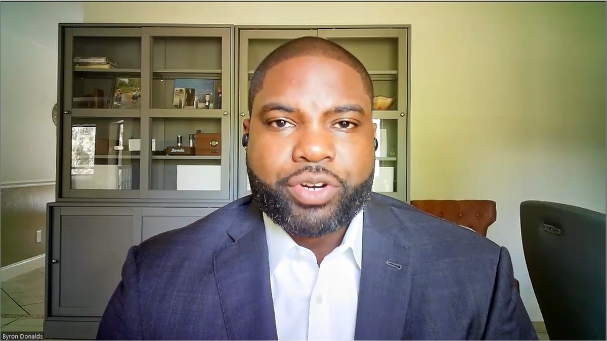 Byron Donalds speaks with Fox News