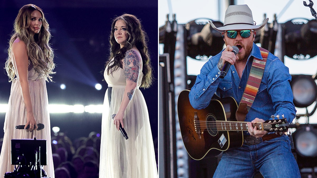 Ashley McBryde, Carly Pearce and Cody Johnson