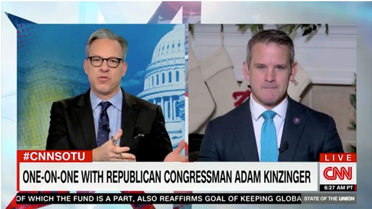 Jake Tapper, Rep. Adam Kinzinger