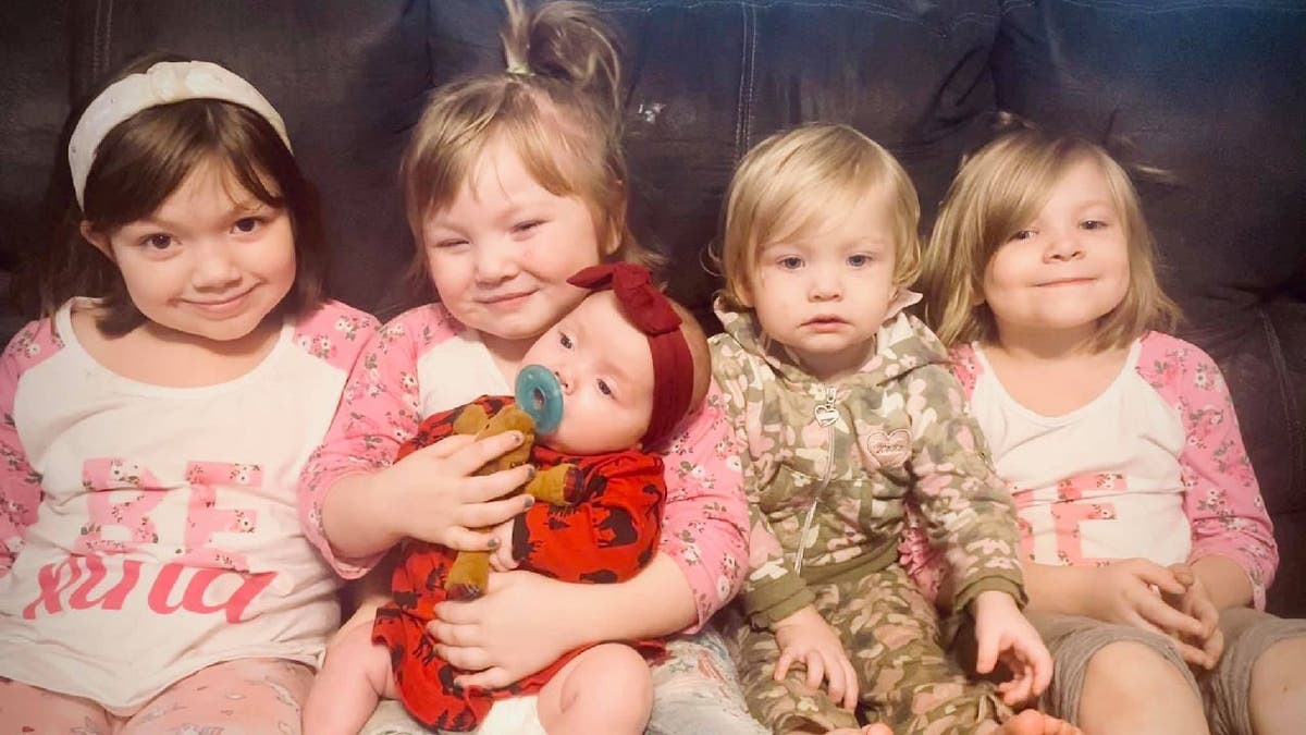 Carmen Bremiller's five daughters: Sophia, Ashlynn, Caroline, Ava and Kinsley.