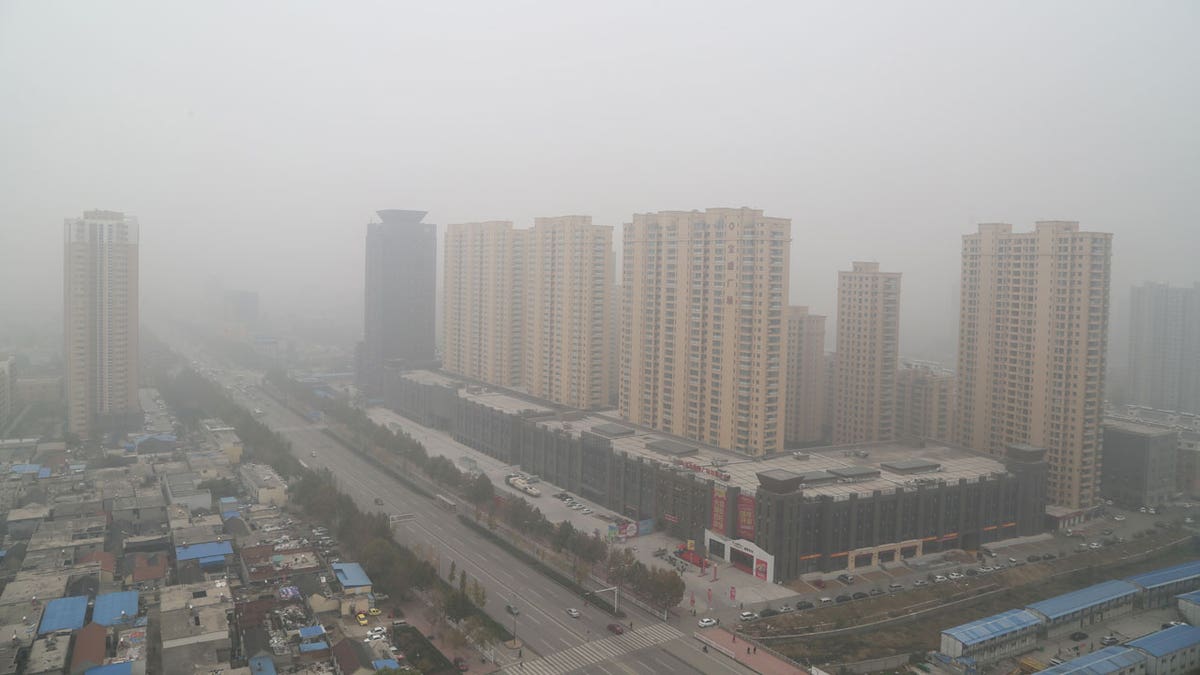 China's heavy smog