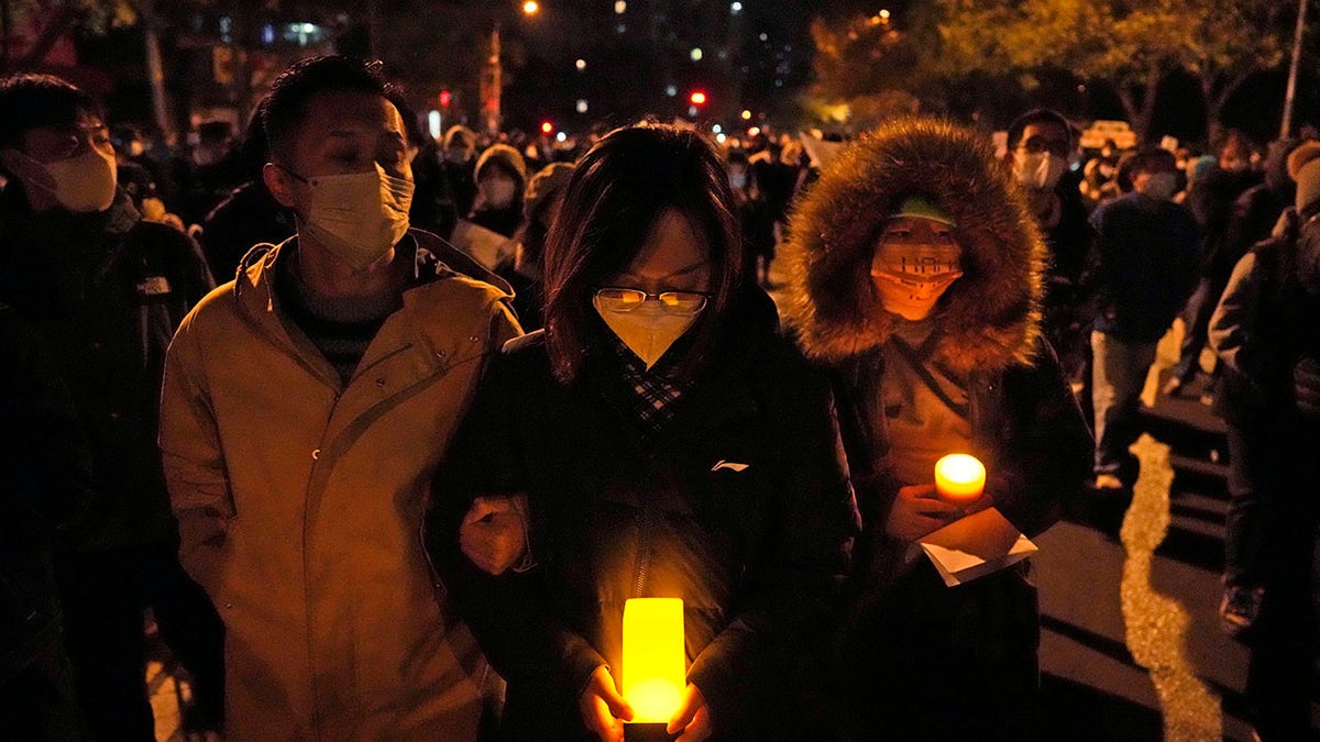 Chinese protesters