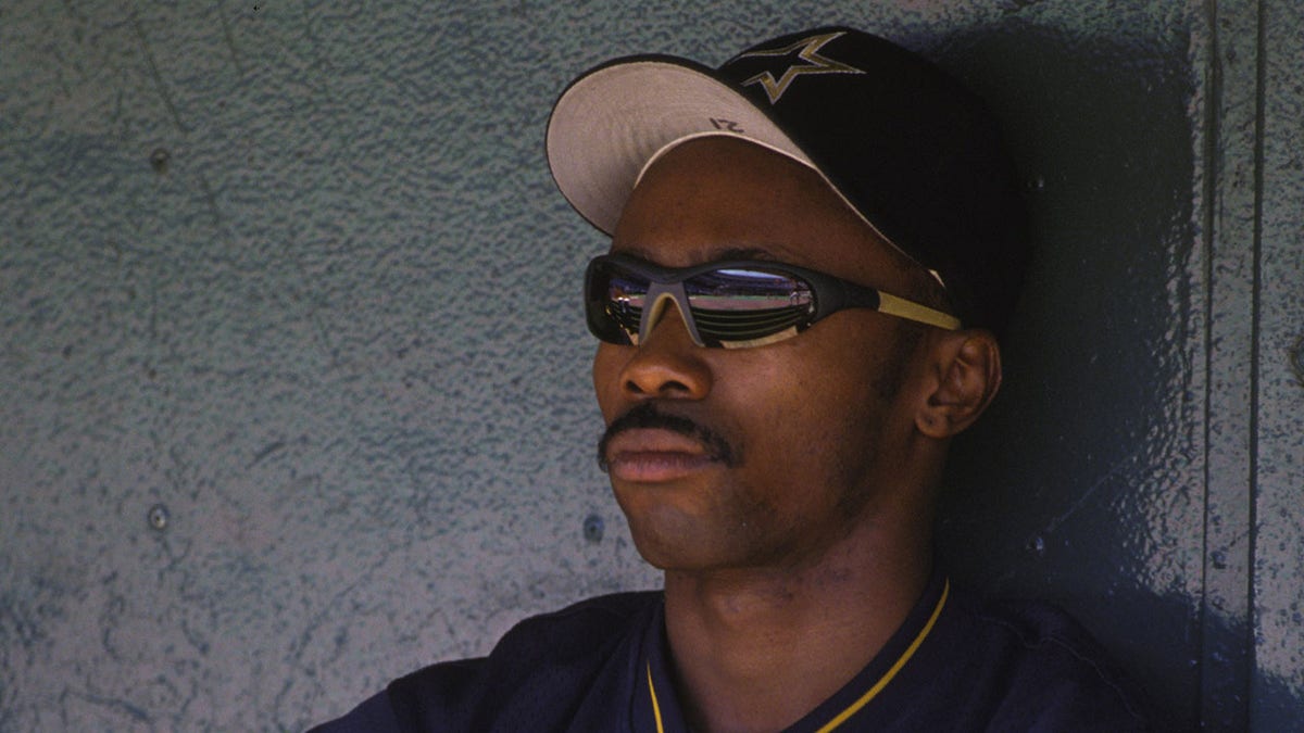 Chuck Carr with the Astros