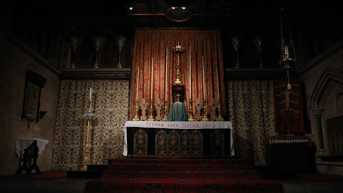 Holy Cross Church interior