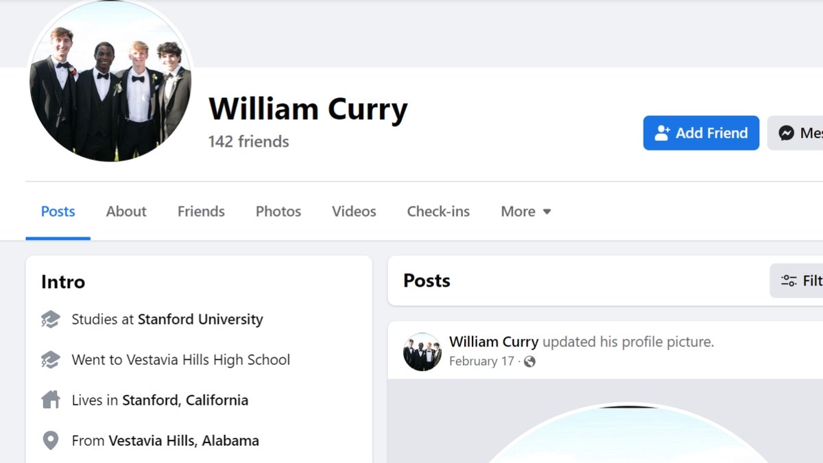 William Curry Facebook page