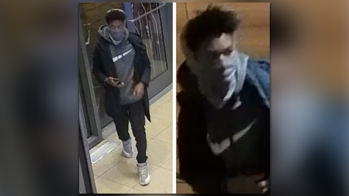 Two pictures of person of interest in D.C. murder