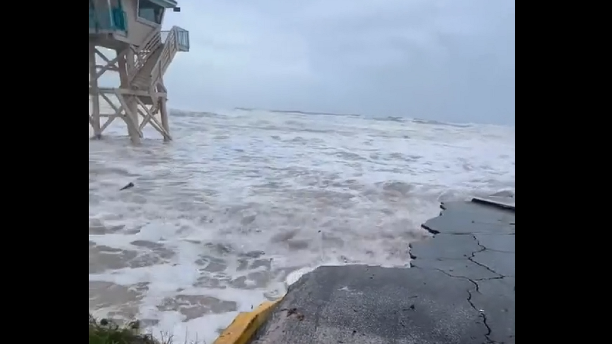 Florida Daytona Beach storm flooding