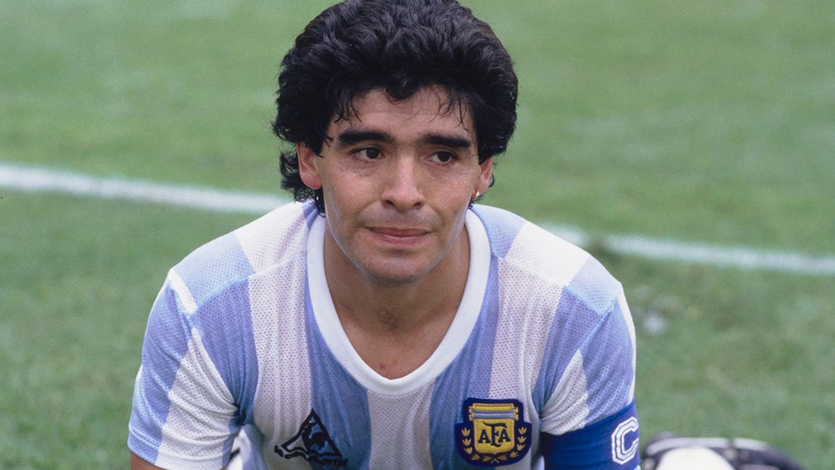 Diego Maradona in Mexico City