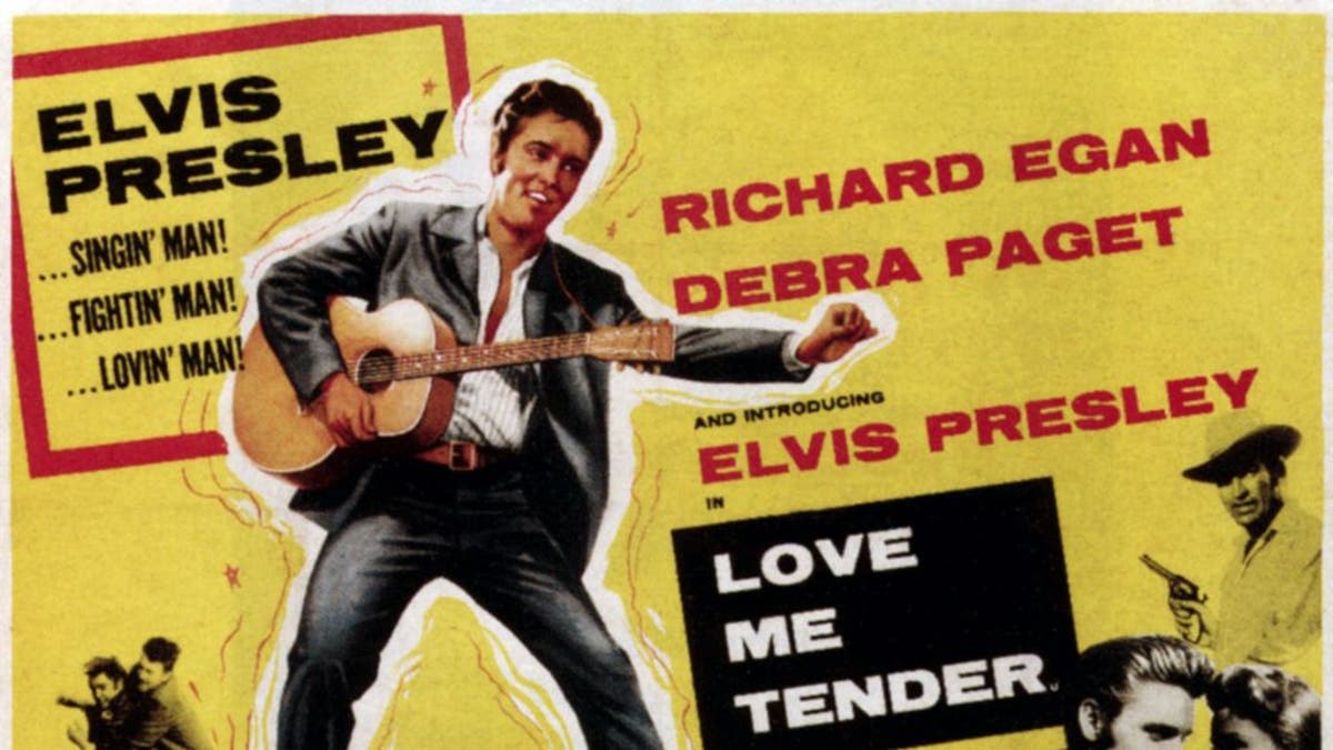 "Love Me Tender" movie promo poster