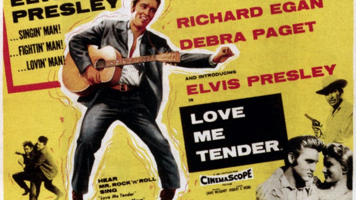 "Love Me Tender" movie promo poster