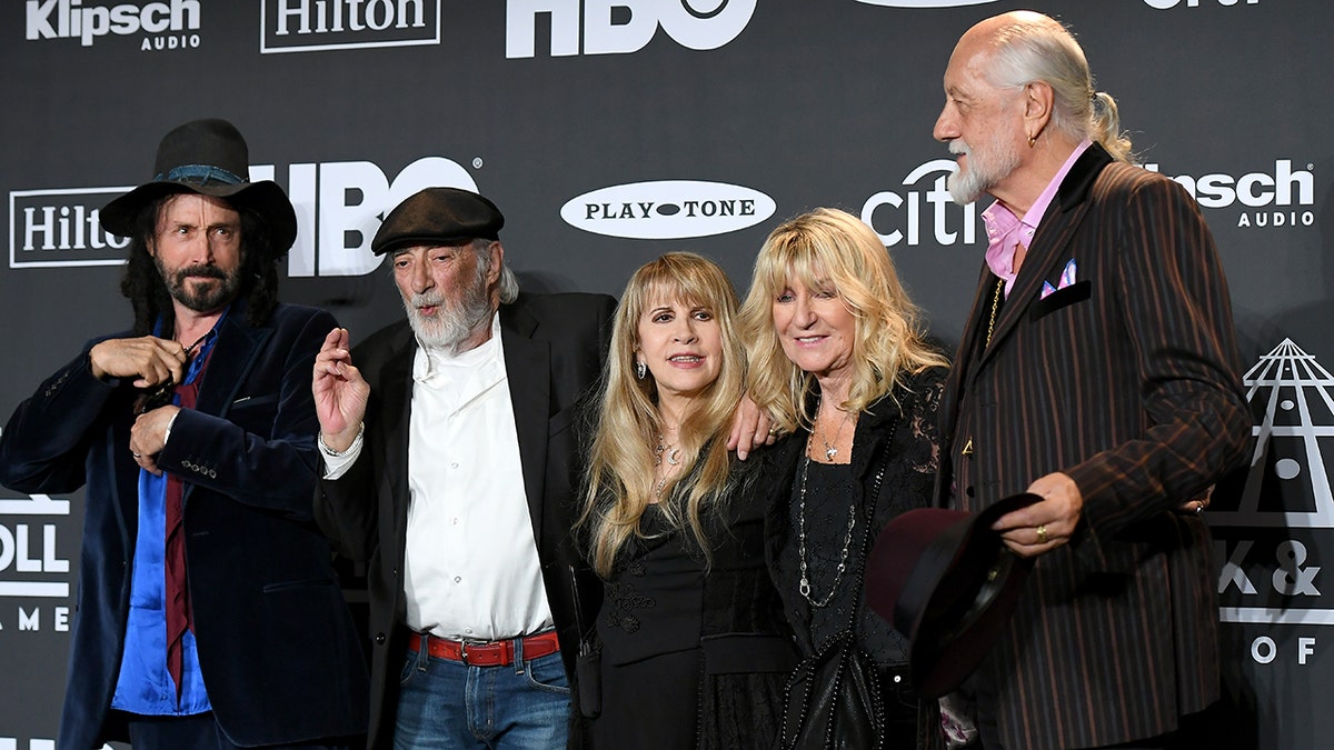 Fleetwood Mac at Hall of Fame induction