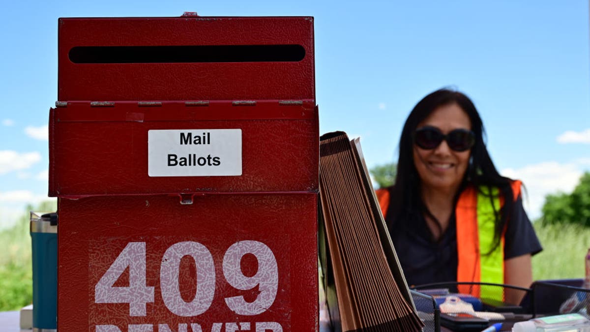 Denver drive-up ballot drop