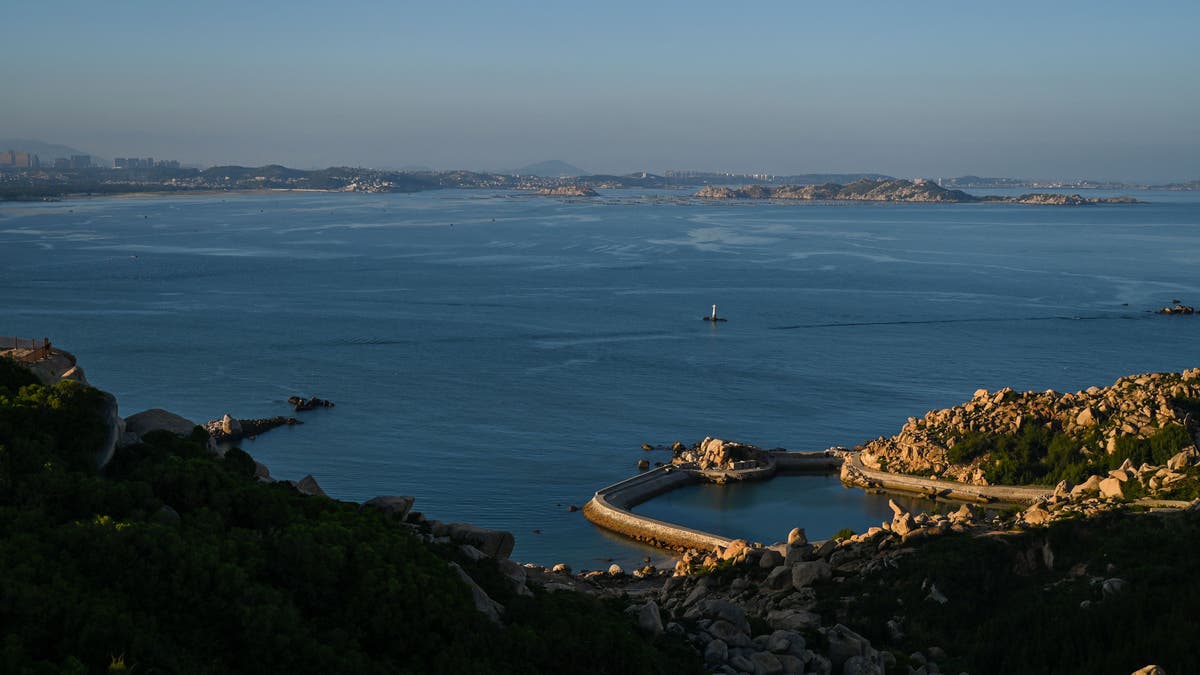 View of Pingtan Island, mainland China's closet point to Taiwan