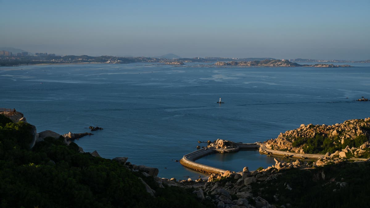 View of Pingtan Island, mainland China's closet point to Taiwan