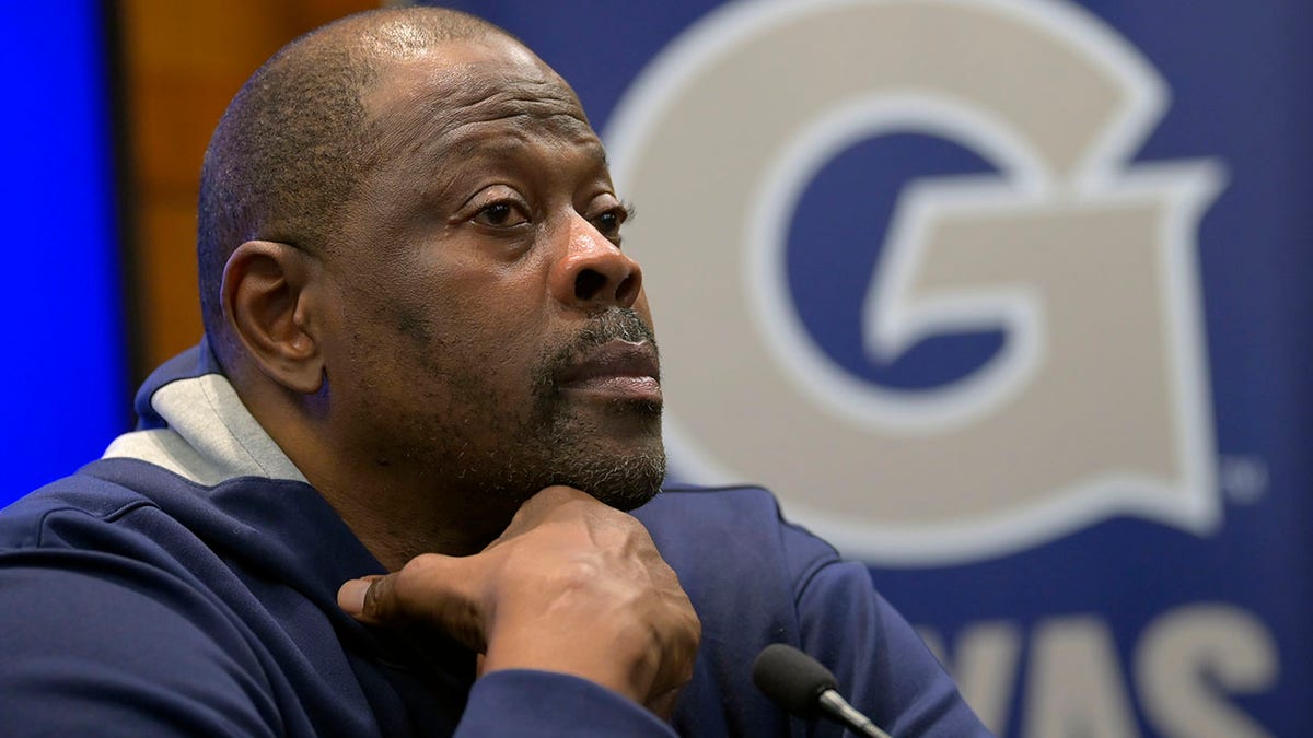 Hoyas head coach Patrick Ewing at media days