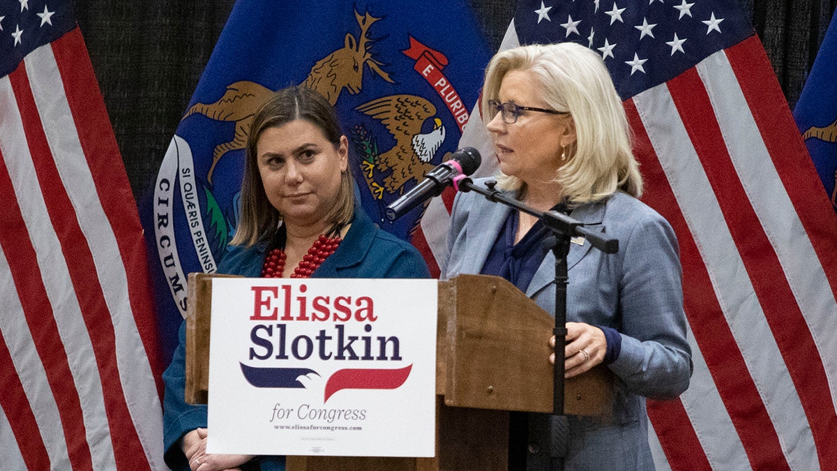 Rep. Liz Cheney and Rep. Elissa Slotkin