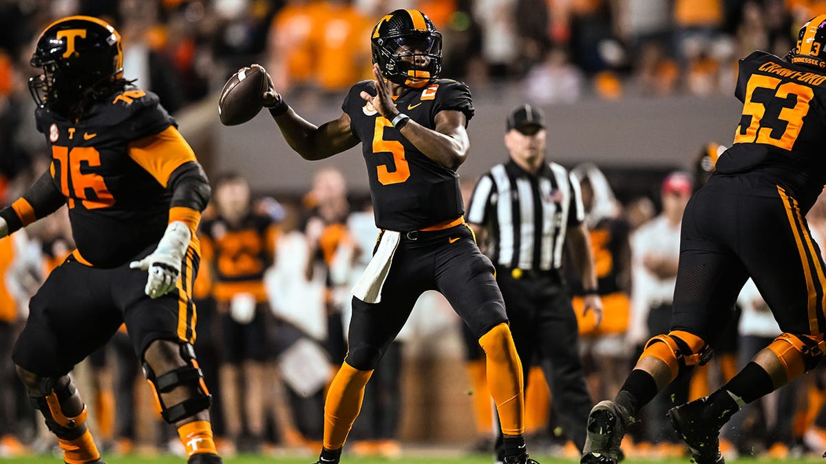 Tennessee Volunteers QB Hendon Hooker against Kentucky