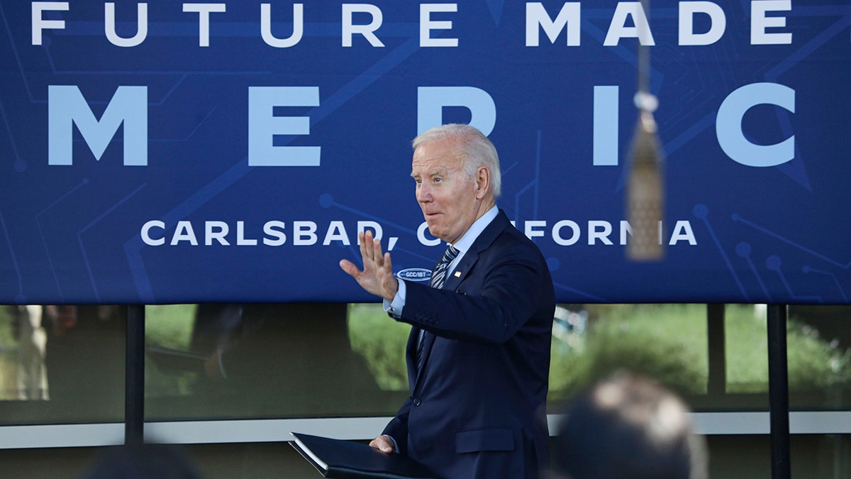 Joe Biden speaking at an event