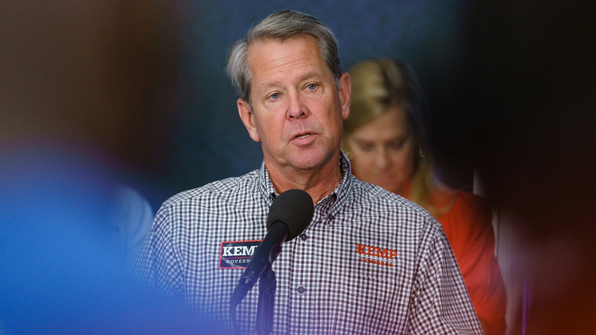 Brian Kemp at pre-election press conference