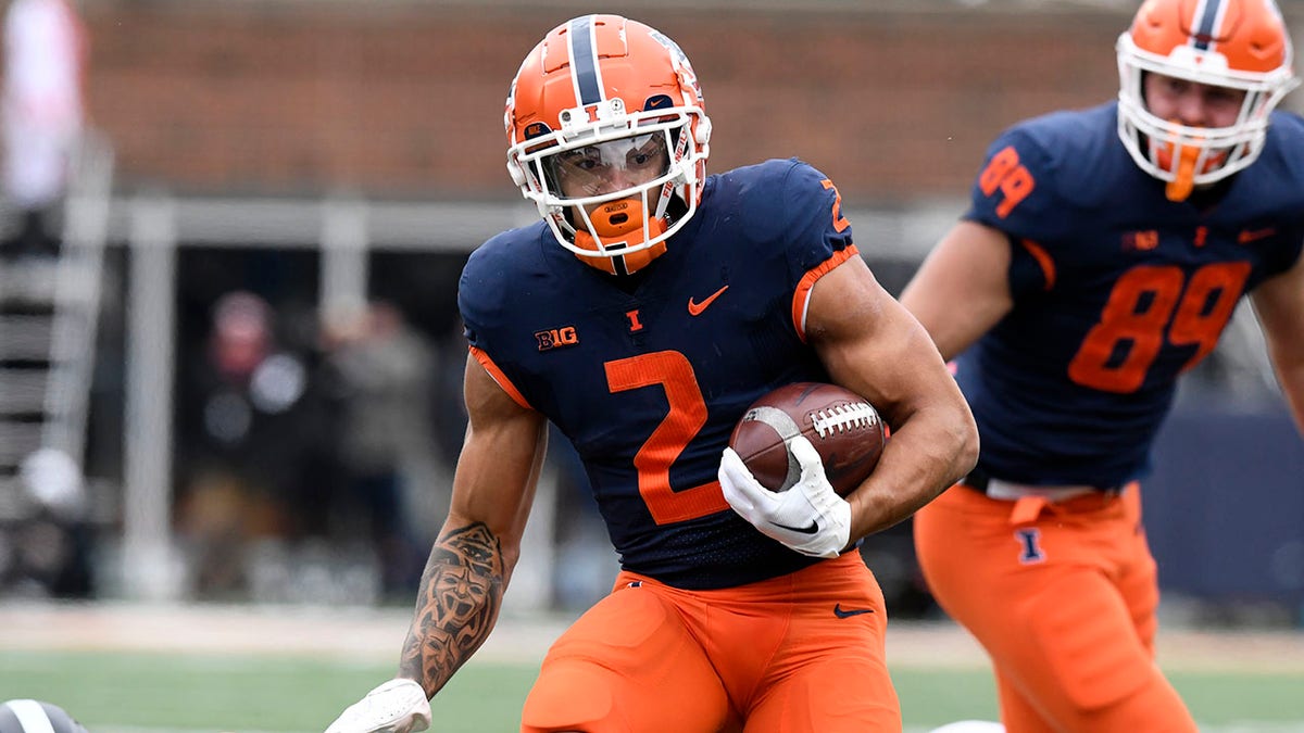 Running back Chase Brown against Purdue