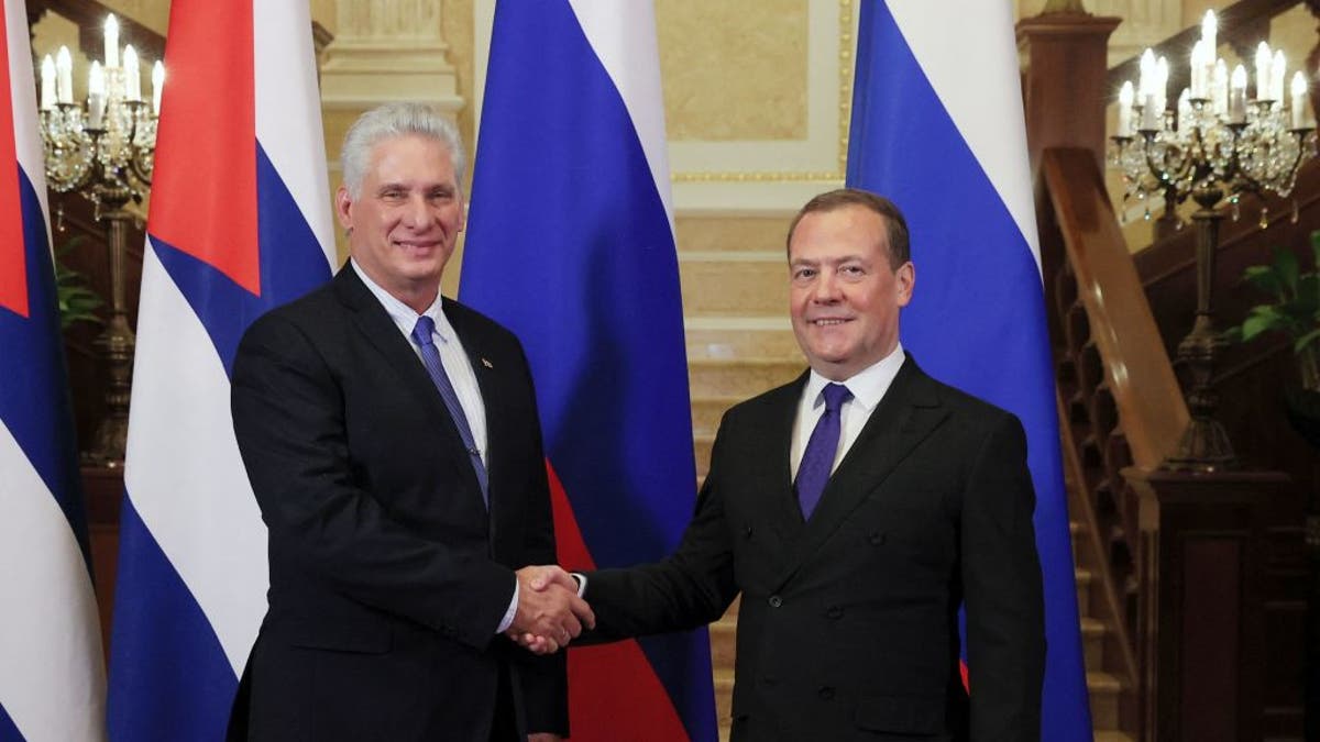 Cuban President Miguel Diaz-Canel visits Russia