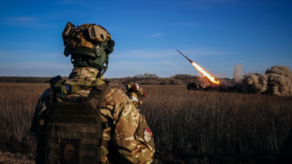 Ukraine soldier front lines