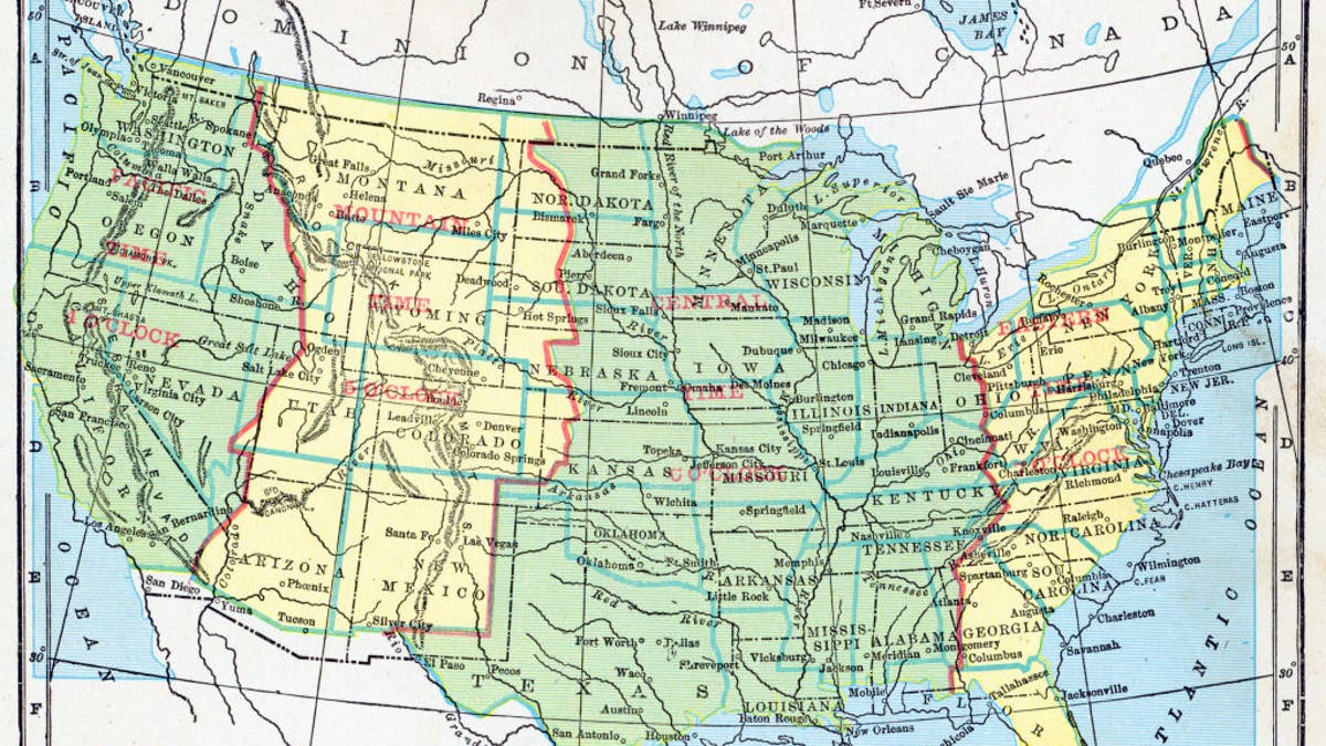 US Time Zones  Overview & History - Video & Lesson Transcript