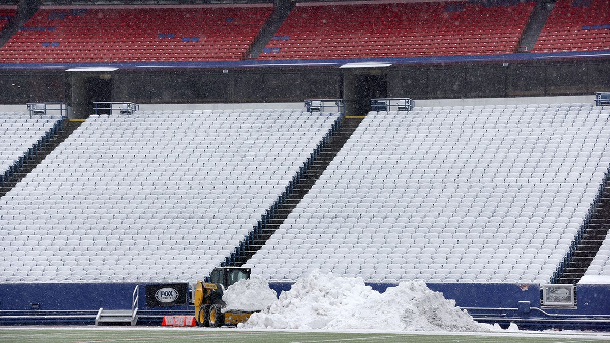 A view of Highmark Stadium on Buffalo