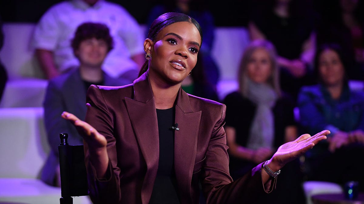 Candace Owens on stage 