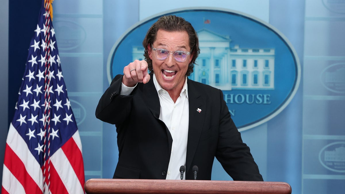 Matthew McConaughey speaks at the White House passionately about gun control