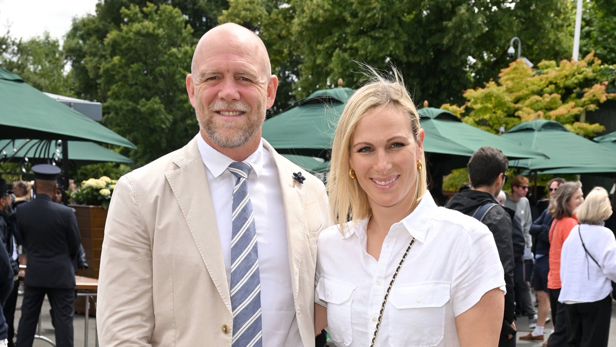 Mike Tindall and Zara Phillips Croquet club